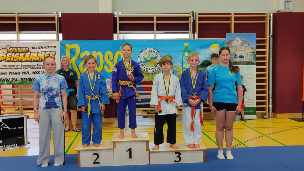 U12-Siegerehrung -27 kg